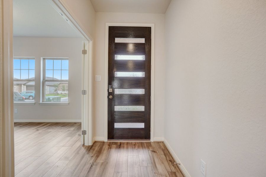 Entry in the Pearl floorplan at a Meritage Homes community.