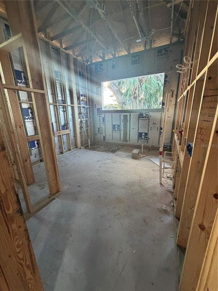 In-progress construction of a new home in , Sarasota, FL (Image 15).