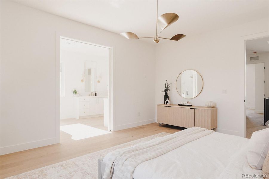 Furnished interior view inside a new home in , Wheat Ridge (Image 5).