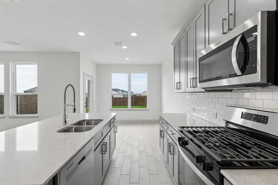 Furnished interior view inside a new home in Bellagio, Forney (Image 6).