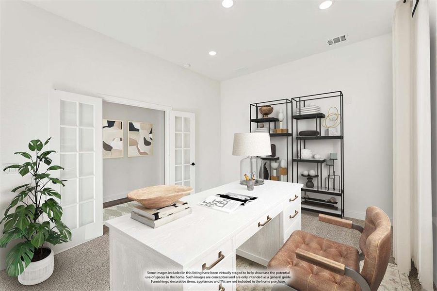 Furnished interior view inside a new home in Maplewood, Glenn Heights (Image 9).