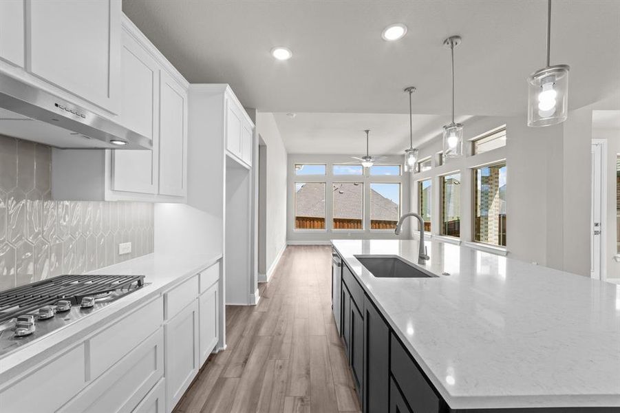 Furnished interior view inside a new home in Highwoods, Fort Worth (Image 7). Furnished interior view inside a new home in Highwoods, Fort Worth (Image 7).