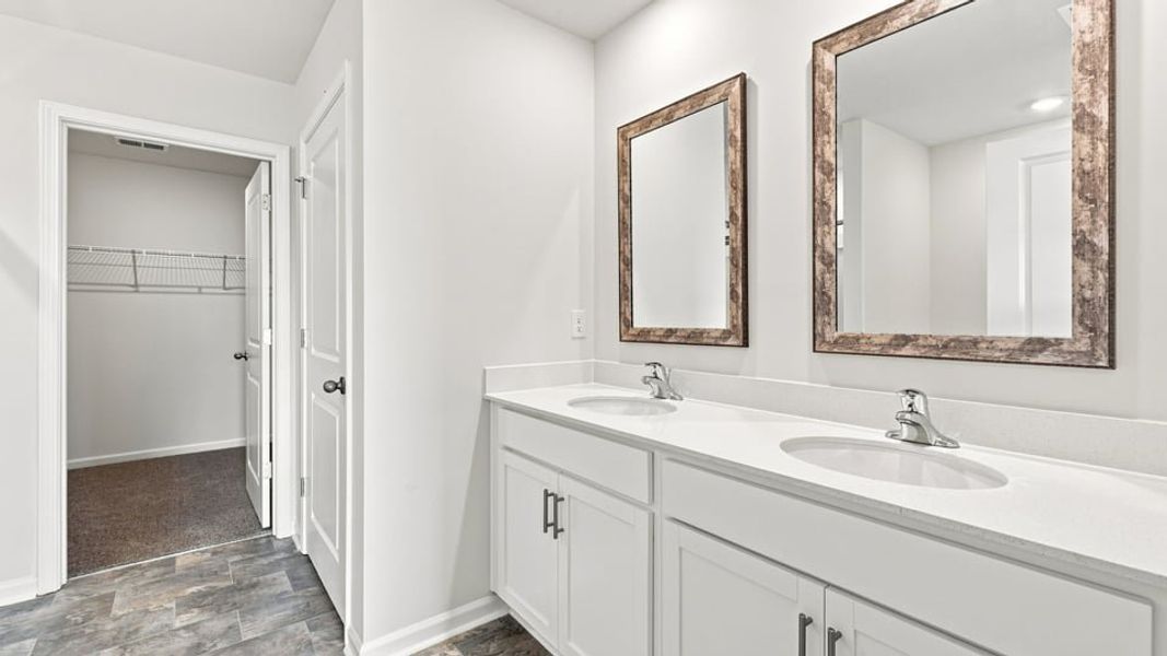 Furnished interior view inside a new home in Durbin Meadows Traditions, Fountain Inn (Image 10). Furnished interior view inside a new home in Durbin Meadows Traditions, Fountain Inn (Image 10).