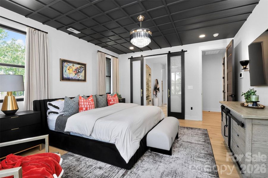 Furnished interior view inside a new home in , Monroe (Image 7).