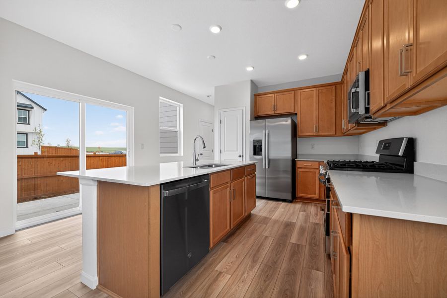 Furnished interior view inside a new home in Sky Ranch, Watkins (Image 5).
