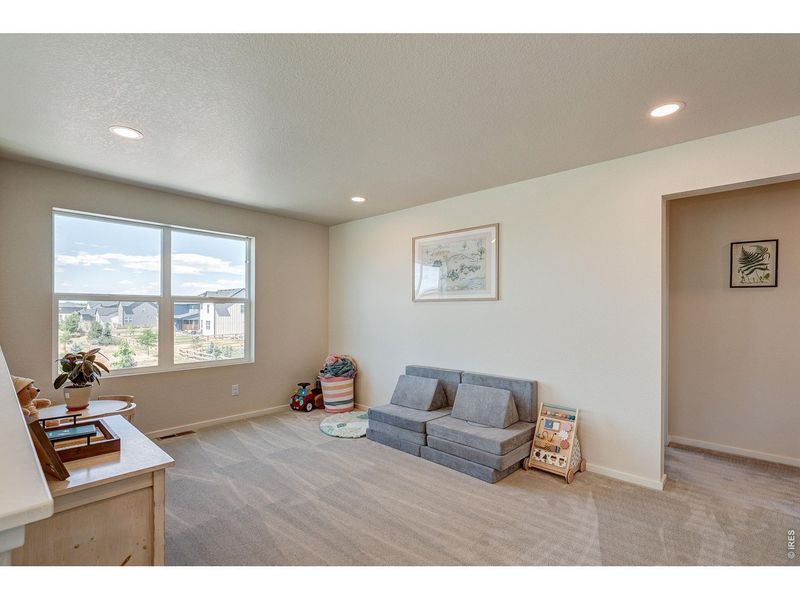 Furnished interior view inside a new home in , Timnath (Image 11).