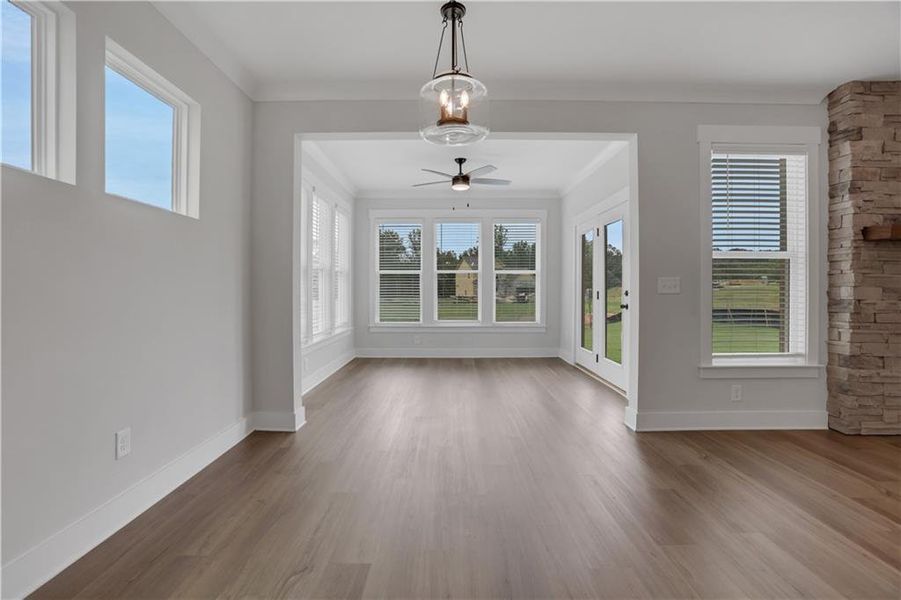 Spacious, unfurnished interior of a new home in , Loganville (Image 44).