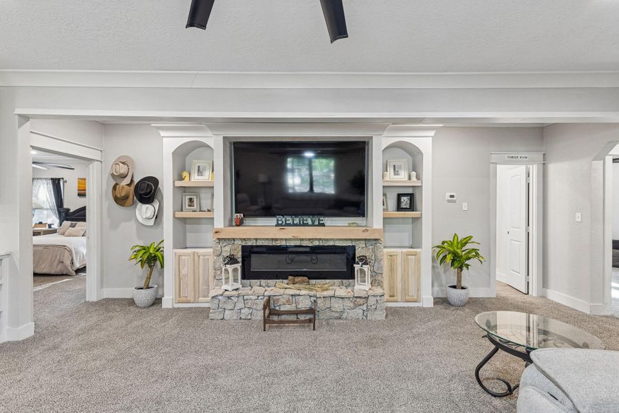 Furnished interior view inside a new home in , New Caney (Image 5).
