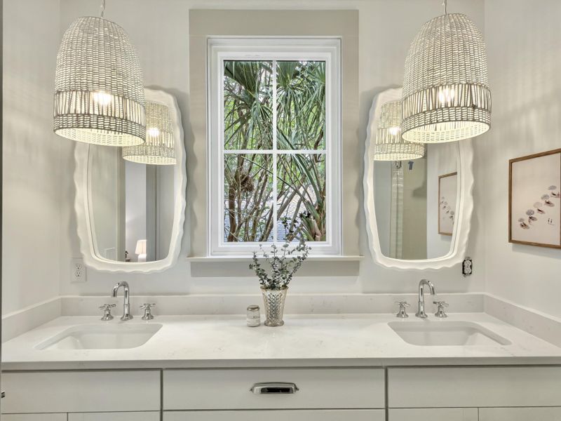 Close-up of interior finishes inside a home in , Isle Of Palms (Image 22). Close-up of interior finishes inside a home in , Isle Of Palms (Image 22).