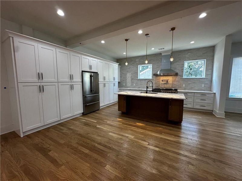 Furnished interior view inside a new home in , Atlanta (Image 9). Furnished interior view inside a new home in , Atlanta (Image 9).