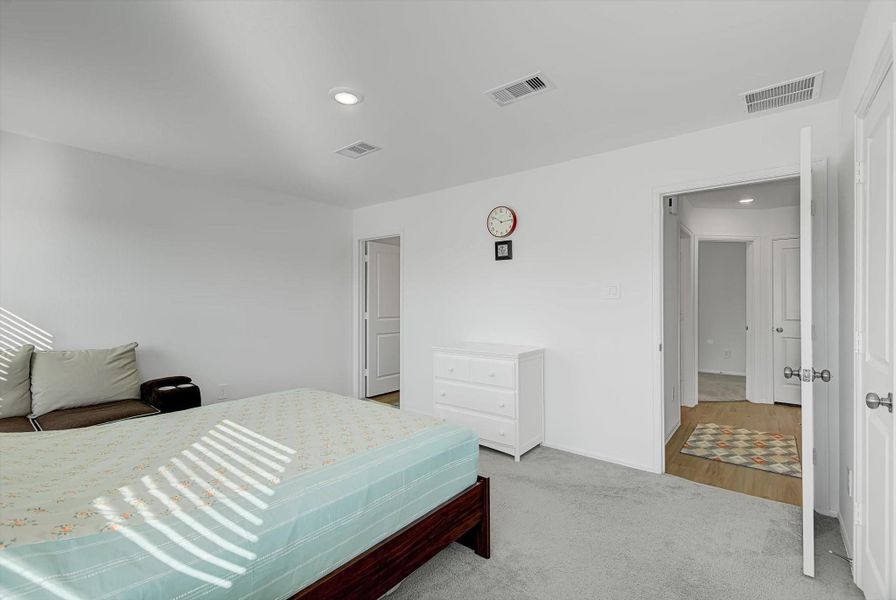 Furnished interior view inside a new home in Pinewood at Grand Texas: Colonial & Cottage Collections, New Caney (Image 13).