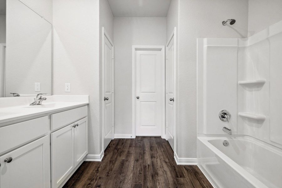 Furnished interior view inside a new home in Magnolia Woods, Magnolia (Image 9).