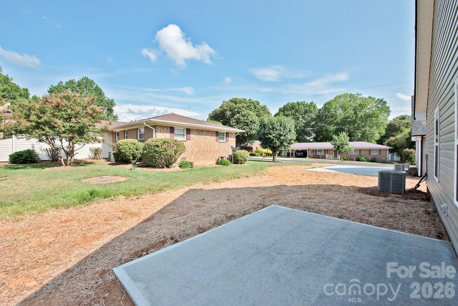 Exterior details and patio area of a home in , Landis (Image 4).