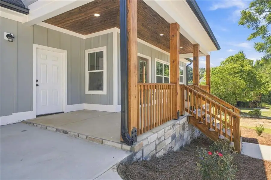 Exterior details and patio area of a home in , Rockmart (Image 21). Exterior details and patio area of a home in , Rockmart (Image 21).