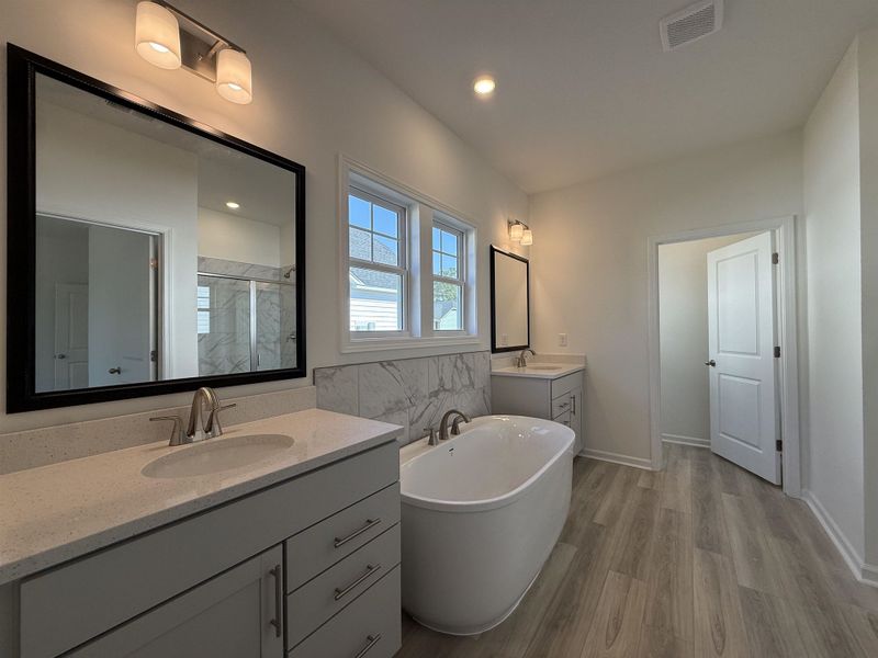 Furnished interior view inside a new home in Westwood Reserve, Conway (Image 9). Furnished interior view inside a new home in Westwood Reserve, Conway (Image 9).