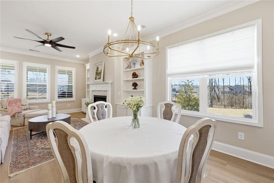 Furnished interior view inside a new home in , Cumming (Image 15).