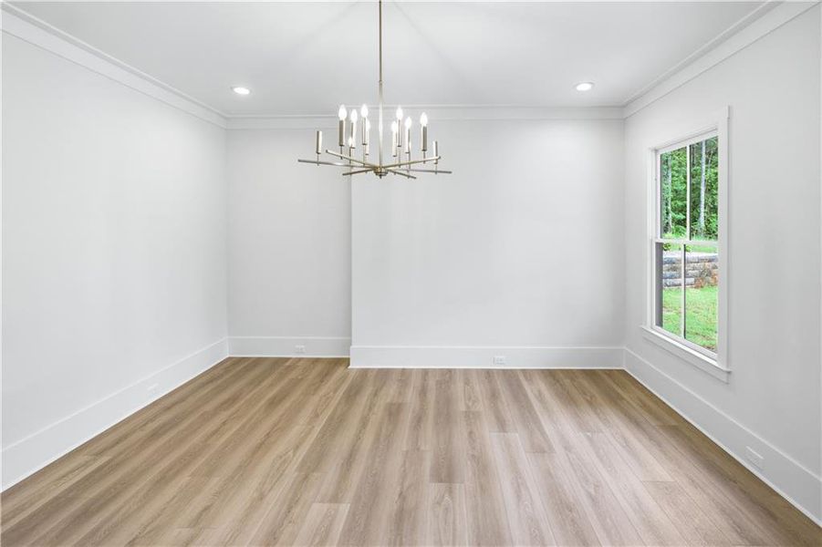 Spacious, unfurnished interior of a new home in , Monroe (Image 55).