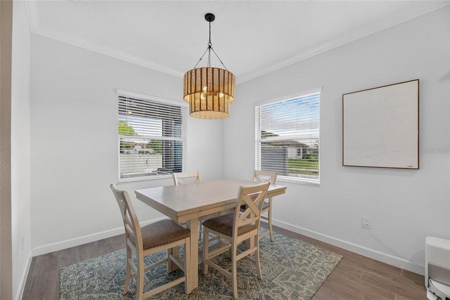 Furnished interior view inside a new home in Southshore Bay Active Adult, Wimauma (Image 55).