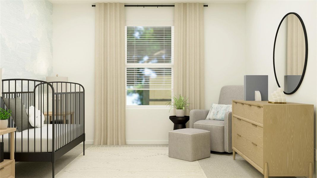 Furnished interior view inside a new home in Firefly Pointe, Hutto (Image 17).