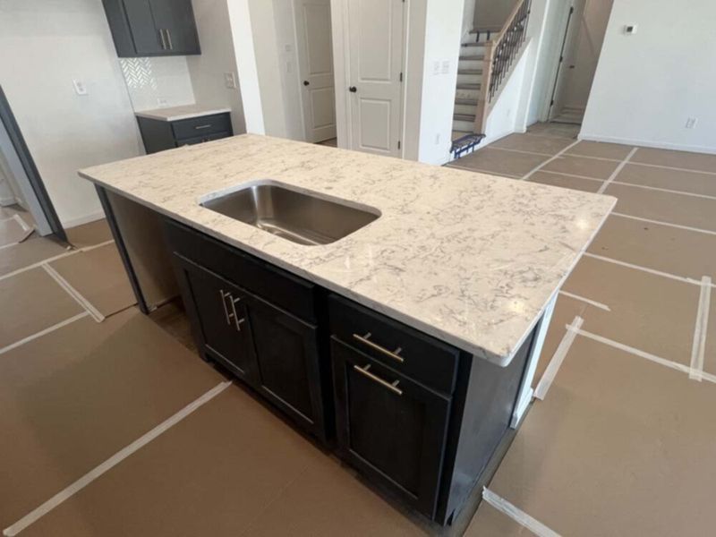 Kitchen featuring the Luxe Collection Finishes Construction Progress