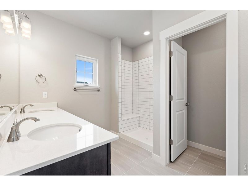 Furnished interior view inside a new home in The Lakes at Centerra, Loveland (Image 6).