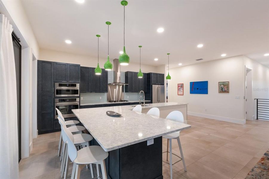 Furnished interior view inside a new home in , Longboat Key (Image 40).