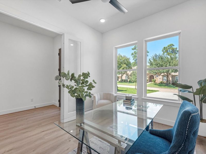 Furnished interior view inside a new home in , Montgomery (Image 12). Furnished interior view inside a new home in , Montgomery (Image 12).