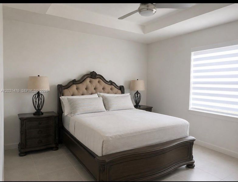 Furnished interior view inside a new home in , Miami (Image 8).