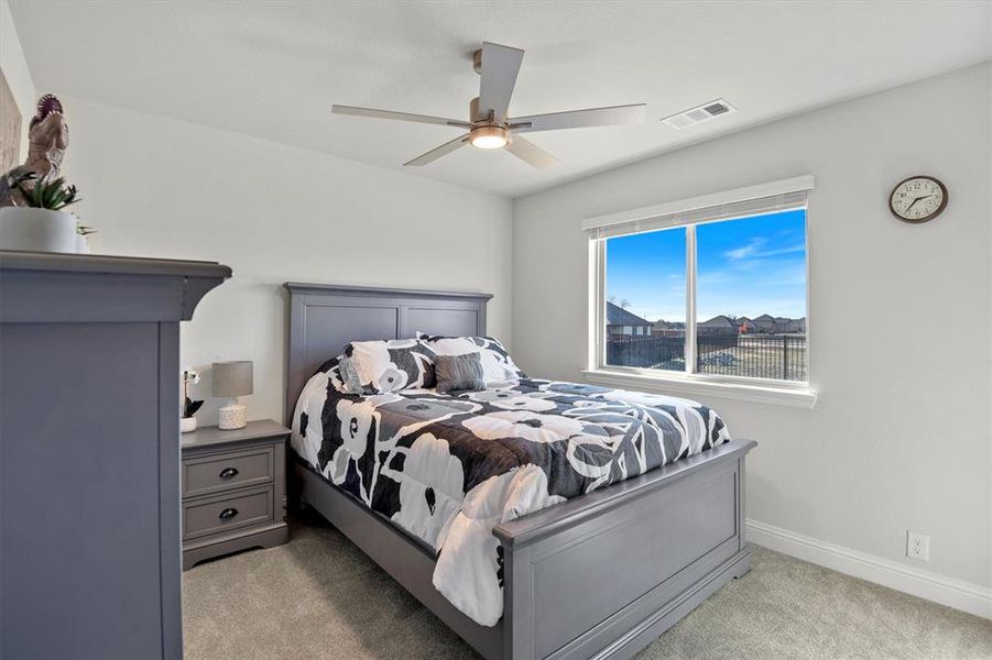 Furnished interior view inside a new home in The Grove, Midlothian (Image 15).