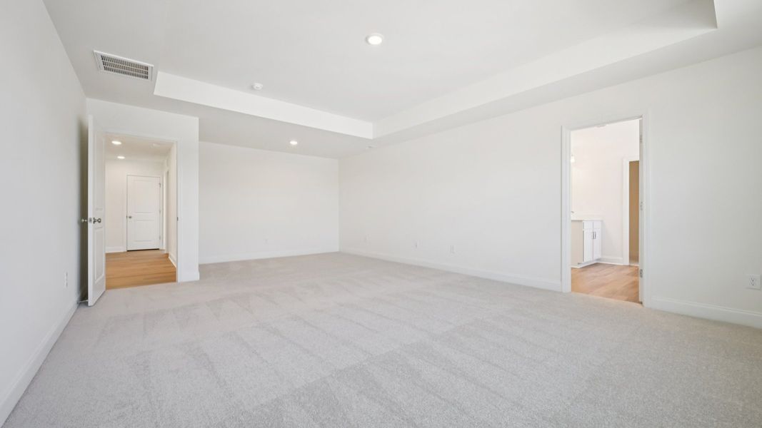 Representative furnished interior of a home built from the Norris by DRB Homes in Blake Pond, Lillington (Image 41).