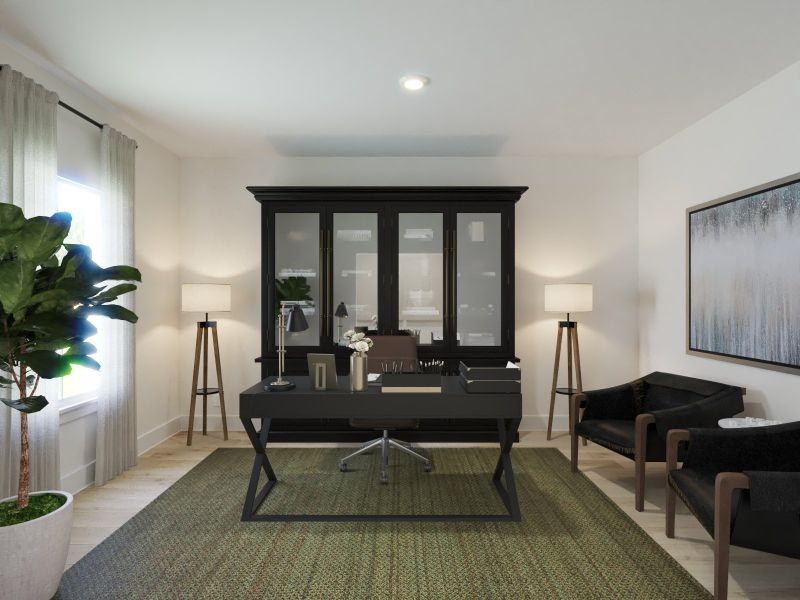 Furnished interior view inside a new home in Avery Farms - Legacy Series, Murfreesboro (Image 6).