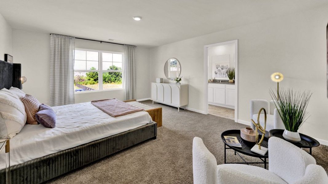 Furnished interior view inside a new home in Fieldcrest Acres, Blountville (Image 21).