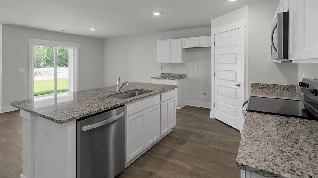 Furnished interior view inside a new home in Cedar Hill Landing, Navassa (Image 5).