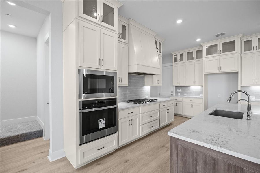 Furnished interior view inside a new home in Sweetwater, Austin (Image 11).