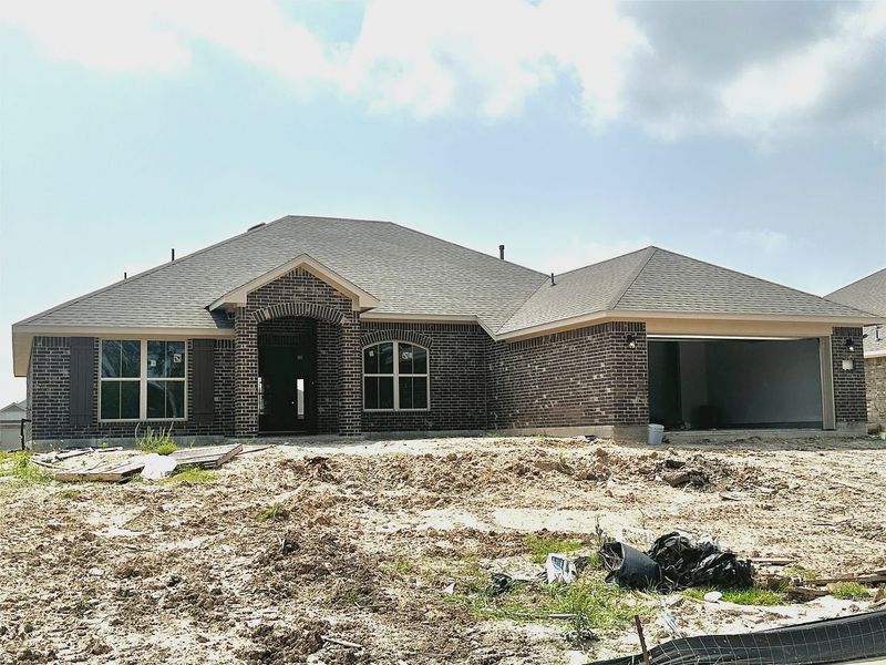 In-progress construction of a new home in Bayou Bend Estates, Dickinson, TX (Image 5).