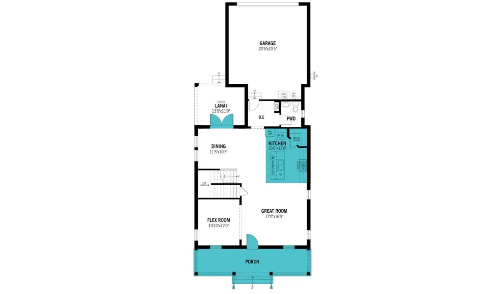 2D floor plan layout of this home in Celebration, Celebration, FL (Image 3). 2D floor plan layout of this home in Celebration, Celebration, FL (Image 3).