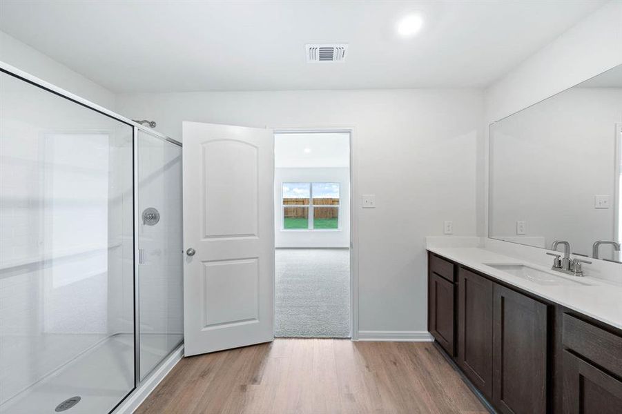 Furnished interior view inside a new home in Cresson Estates, Cresson (Image 3).