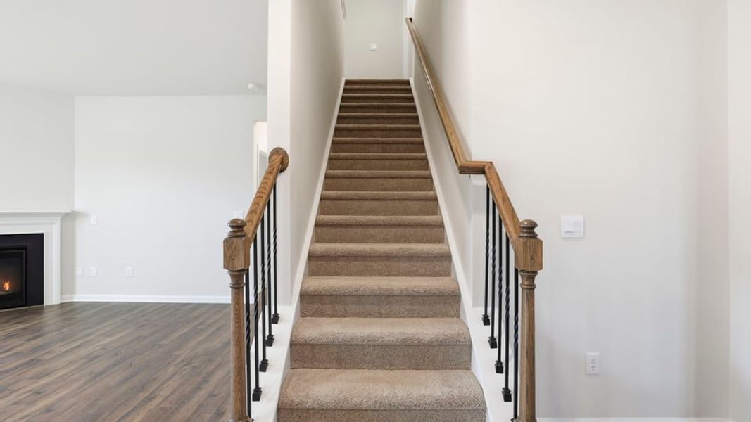 Spacious, unfurnished interior of a new home in Waverly Station, Greenwood (Image 26).