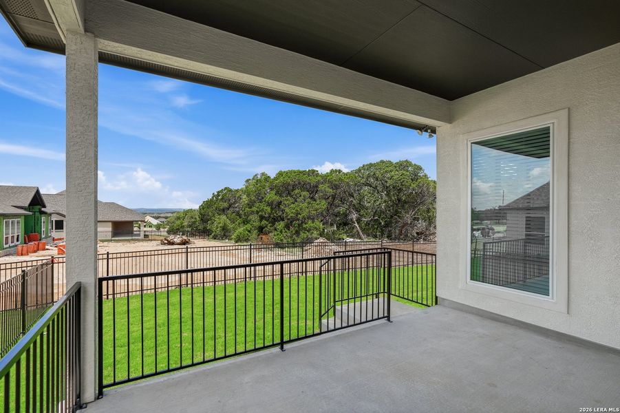 Exterior details and patio area of a home in , Boerne (Image 3).