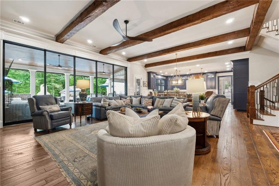 Furnished interior view inside a new home in , Cumming (Image 15). Furnished interior view inside a new home in , Cumming (Image 15).