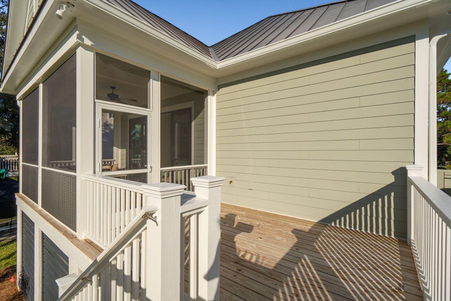 Exterior details and patio area of a home in , Johns Island (Image 43). Exterior details and patio area of a home in , Johns Island (Image 43).