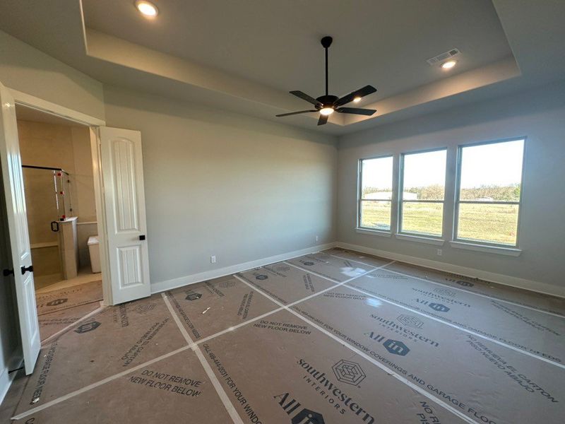 In-progress construction of a new home in Fannin Ranch, Leonard, TX (Image 23).