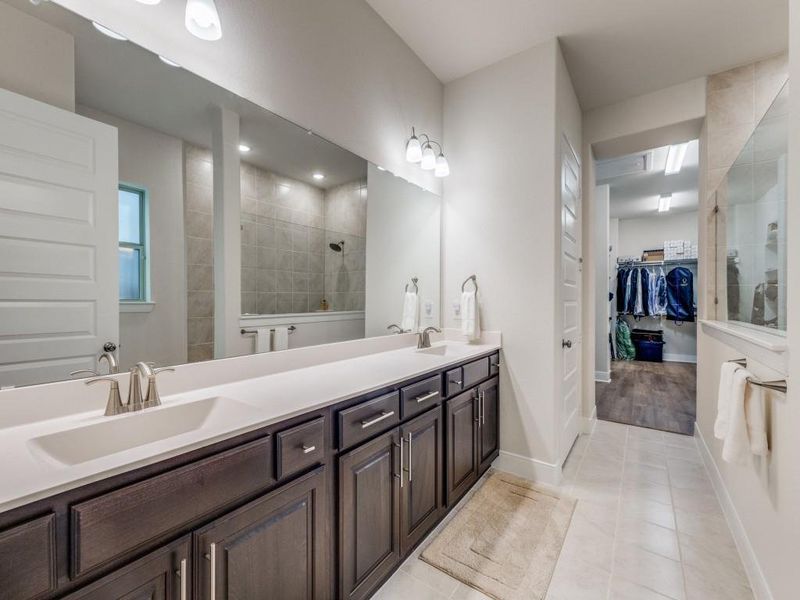 Take a look at this master bath!