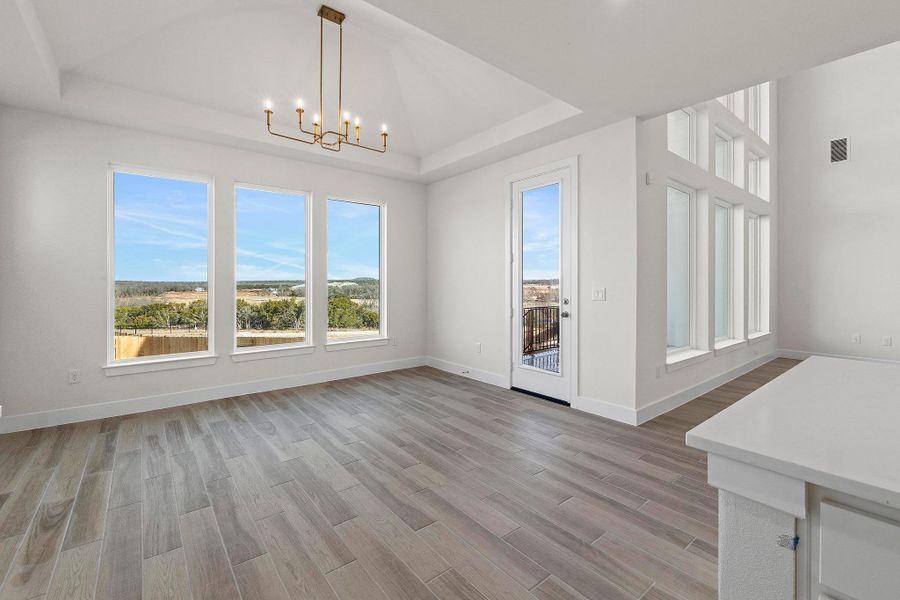 Spacious, unfurnished interior of a new home in Lariat, Liberty Hill (Image 42).
