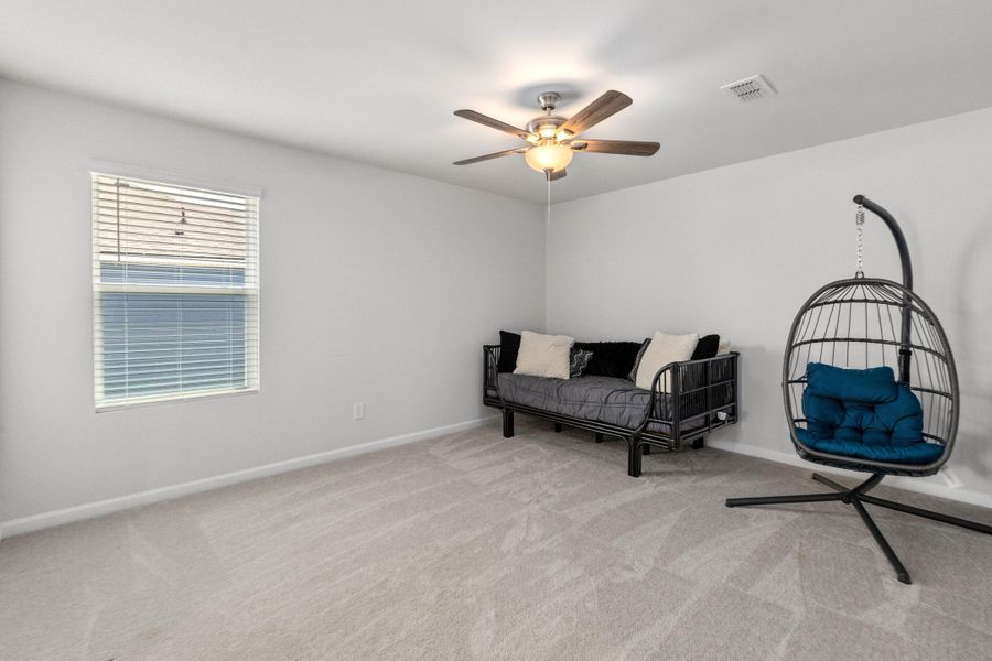 Furnished interior view inside a new home in Bradford Pointe, Summerville (Image 28). Furnished interior view inside a new home in Bradford Pointe, Summerville (Image 28).