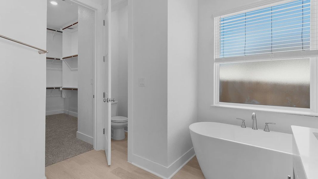 Furnished interior view inside a new home in Santa Rita Ranch, Liberty Hill (Image 9).