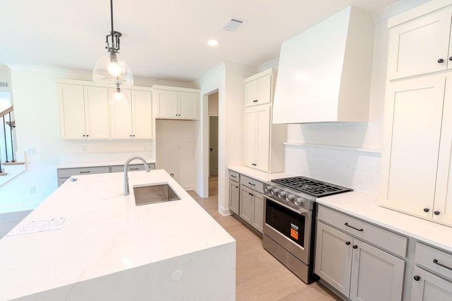 Furnished interior view inside a new home in , Hoschton (Image 10).