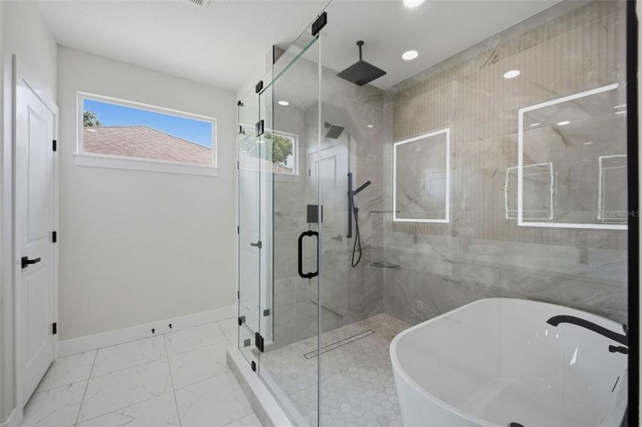 Furnished interior view inside a new home in , Tampa (Image 53).