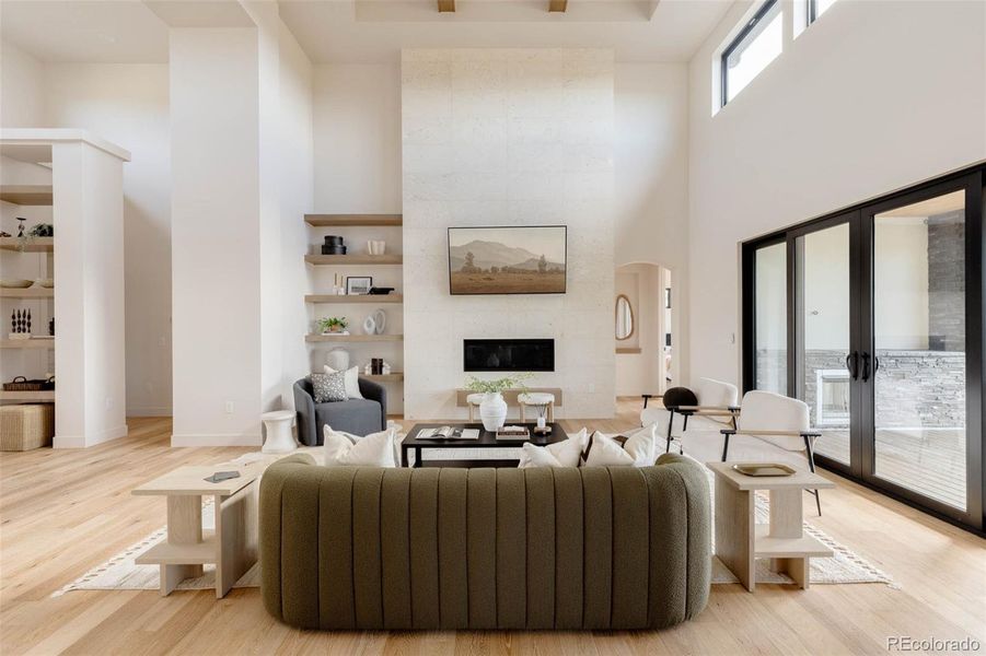 Furnished interior view inside a new home in , Franktown (Image 7).