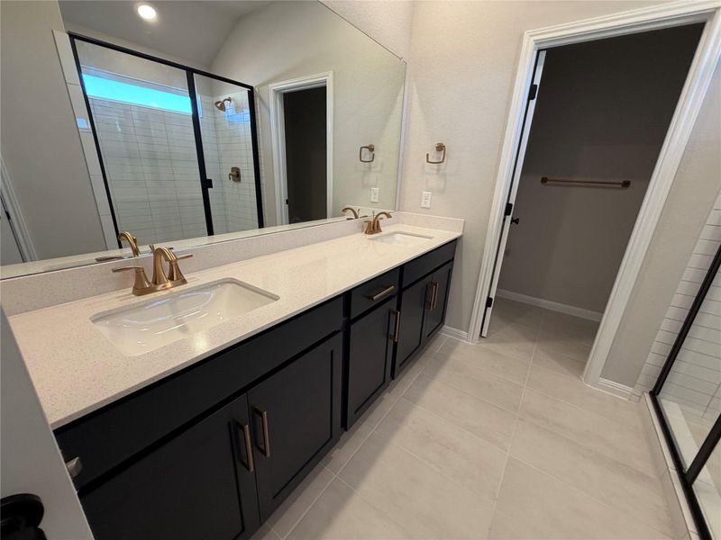 Furnished interior view inside a new home in Cannon Ranch 40s, Dripping Springs (Image 13).